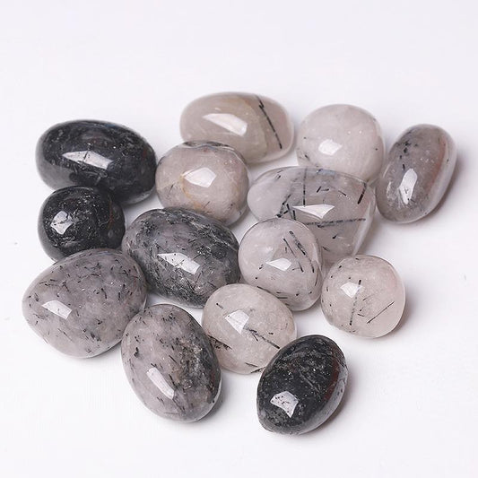 0.1kg Black Tourmaline bulk tumbled stone Best Crystal Wholesalers