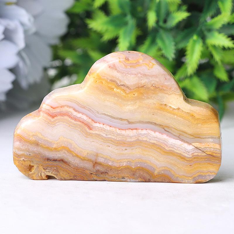 2.7" Crazy Agate Cloud Crystal Carvings Model Bulk Best Crystal Wholesalers