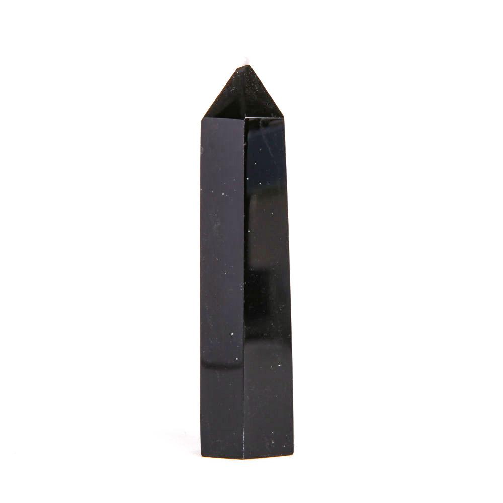 Set of 3 Black Obsidian Crystal Towers Points Bulk Best Crystal Wholesalers