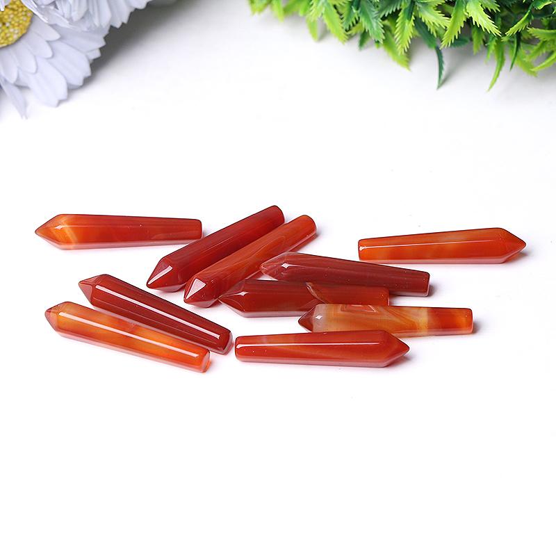 2" Carnelian Towers Points Bulk Best Crystal Wholesalers