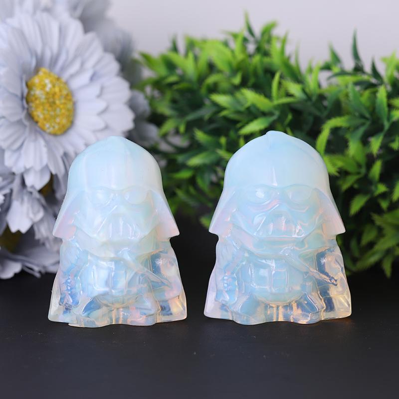 2.5" Opalite Darth Vard Crystal Carvings Best Crystal Wholesalers