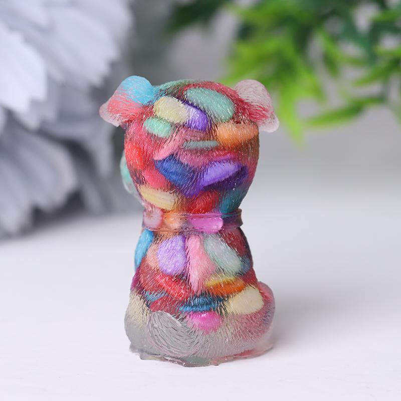 Wholesale Resin Crystal Schnauzer Dog Best Crystal Wholesalers