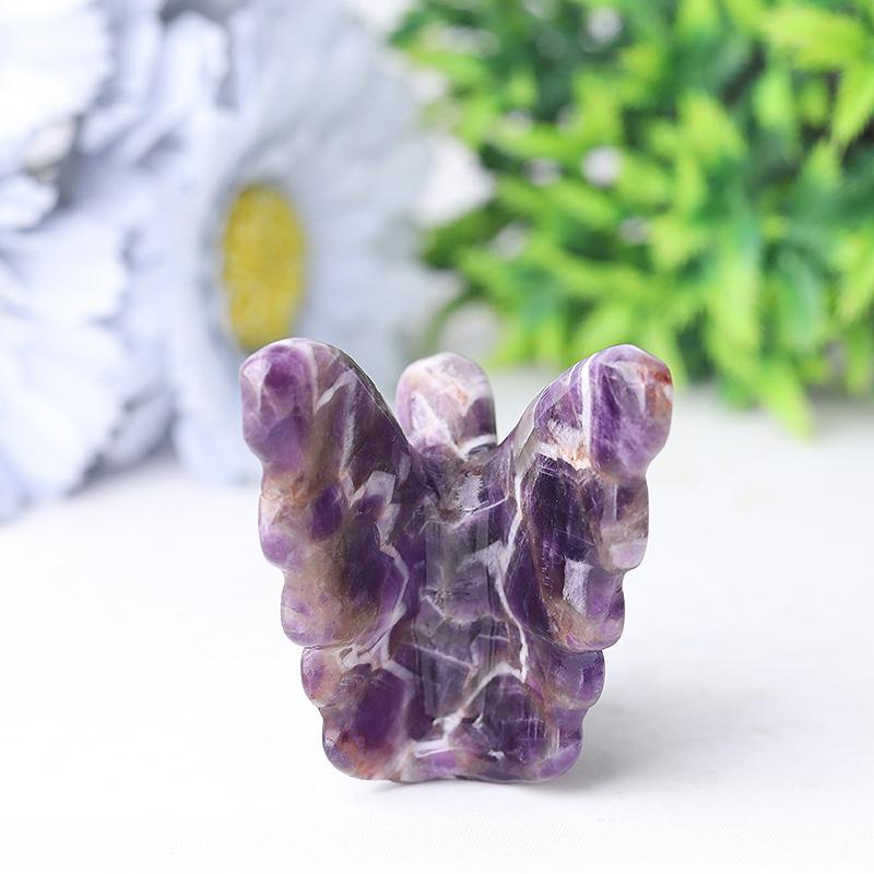 2.4" Dream Amethyst Fairy Crystal Carvings Best Crystal Wholesalers