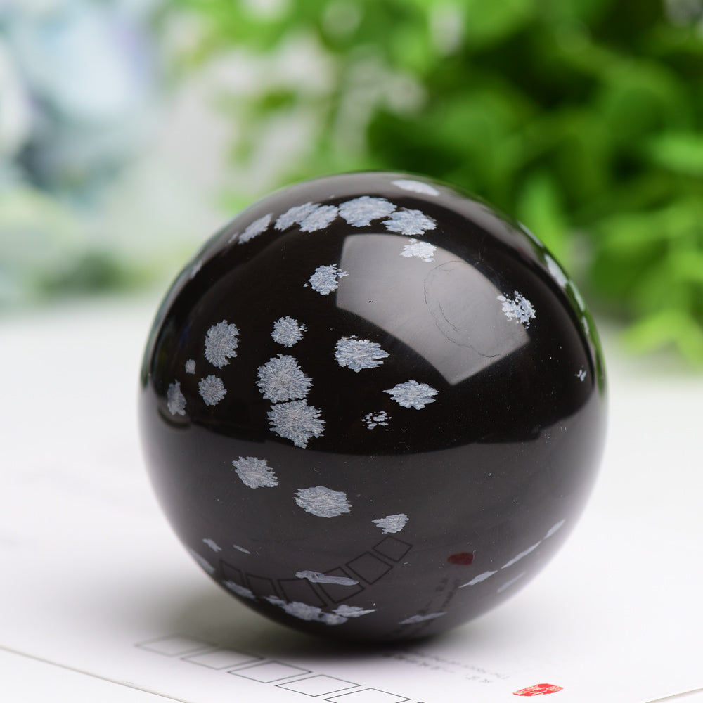 2.0"-4.0" Snowflake Jasper Crystal Sphere Bulk Best Crystal Wholesalers