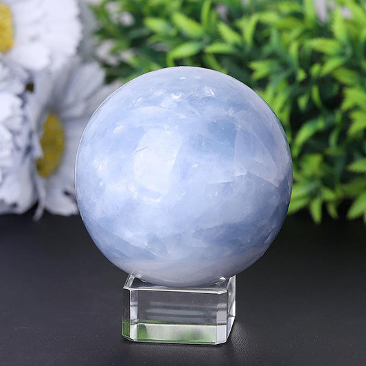 2.0"-4.0" Celestite Sphere Best Crystal Wholesalers