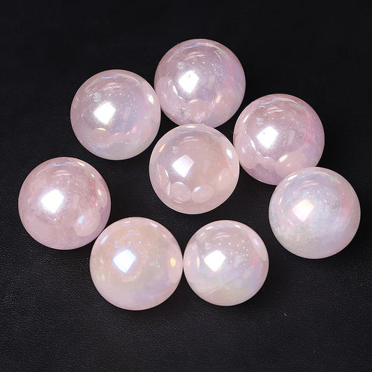 0.25kg Aura Rose Quartz Crystal Sphere Best Crystal Wholesalers