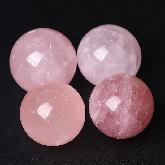 1.5" Rose Quartz Crystal Sphere Best Crystal Wholesalers