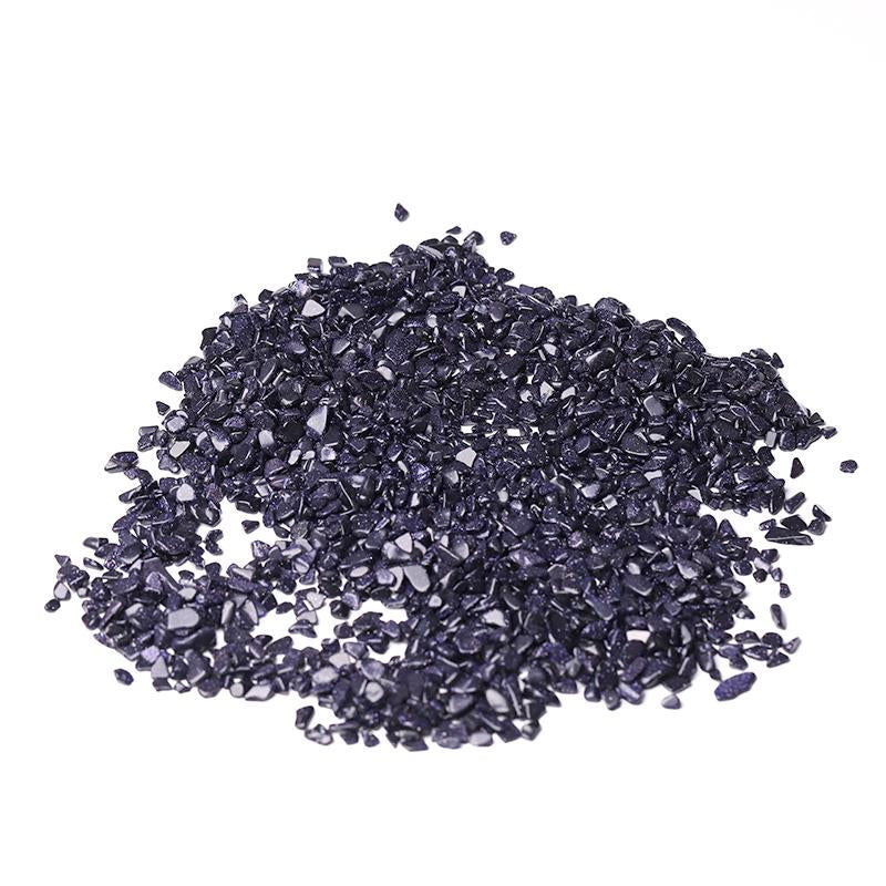 0.1kg Blue Sandstone Chips for Decoration Best Crystal Wholesalers