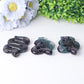 4" Fluorite Snake Crystal Carvings Animal Bulk Best Crystal Wholesalers