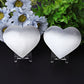1.7"-2.8" Selenite Heart Crystal Carvings Best Crystal Wholesalers