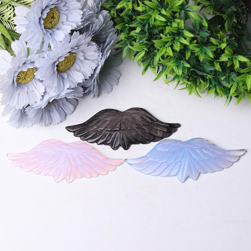 4.5" Angel Wings Crystal Carvings Model Bulk Best Crystal Wholesalers