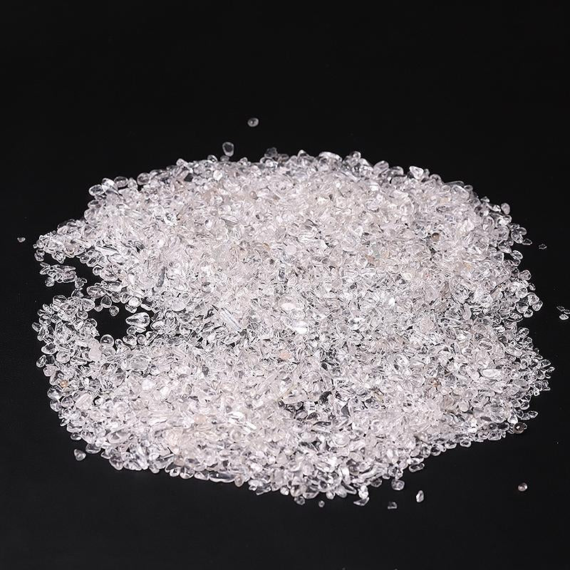 0.1kg High Quality Natural Clear Quartz Chips Crystal Chips for Decoration Best Crystal Wholesalers