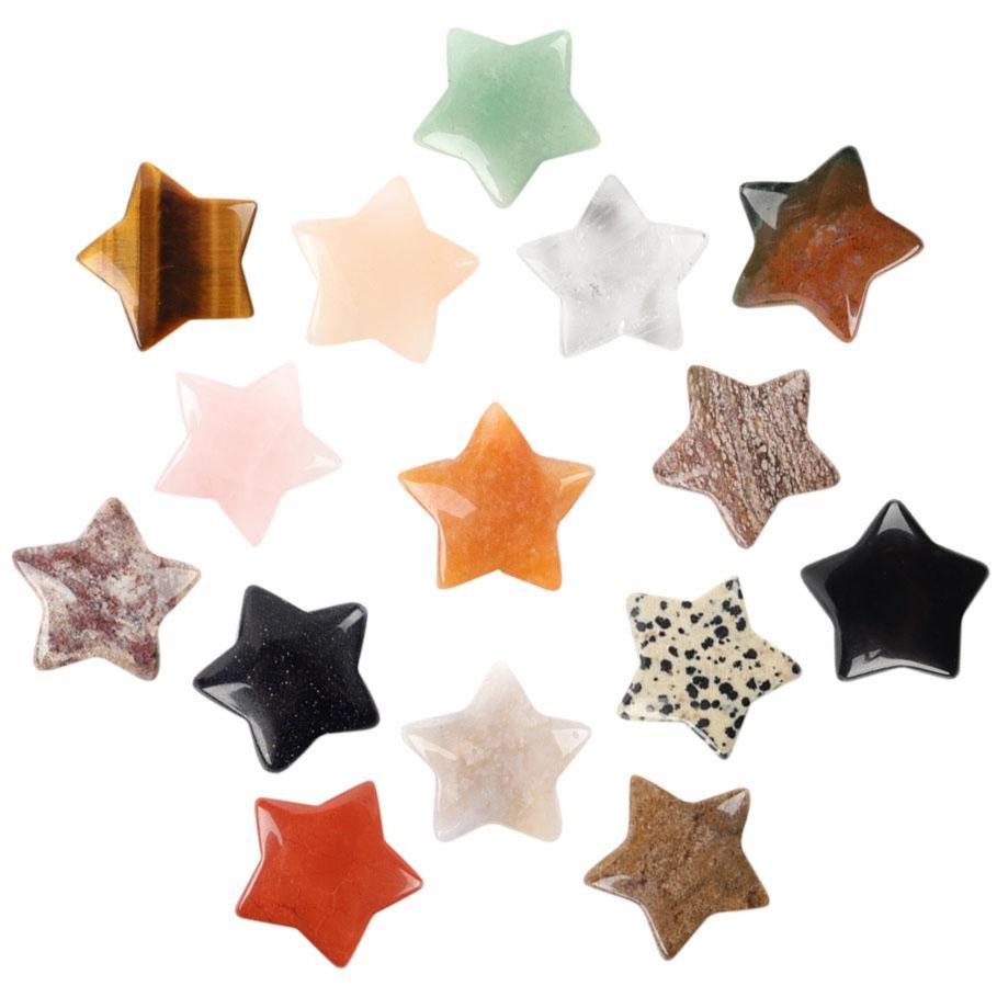 1" Crystal Carving Stars Best Crystal Wholesalers