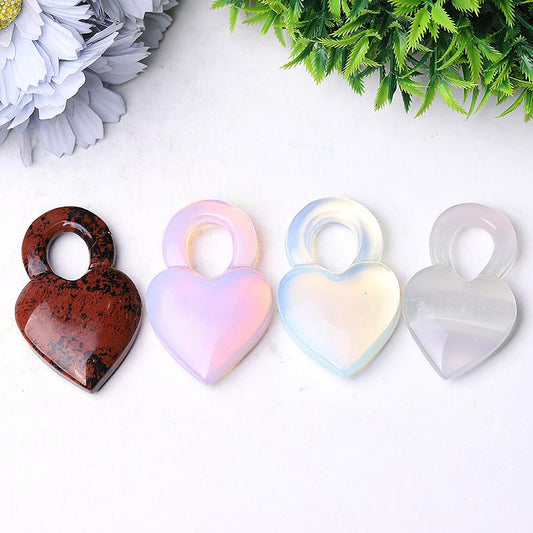 2.6" Heart Crystal Carvings Best Crystal Wholesalers