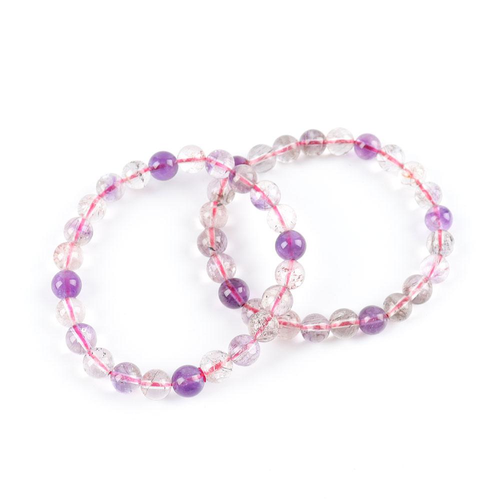 Rutilated Amethyst Mixed Bracelet Best Crystal Wholesalers