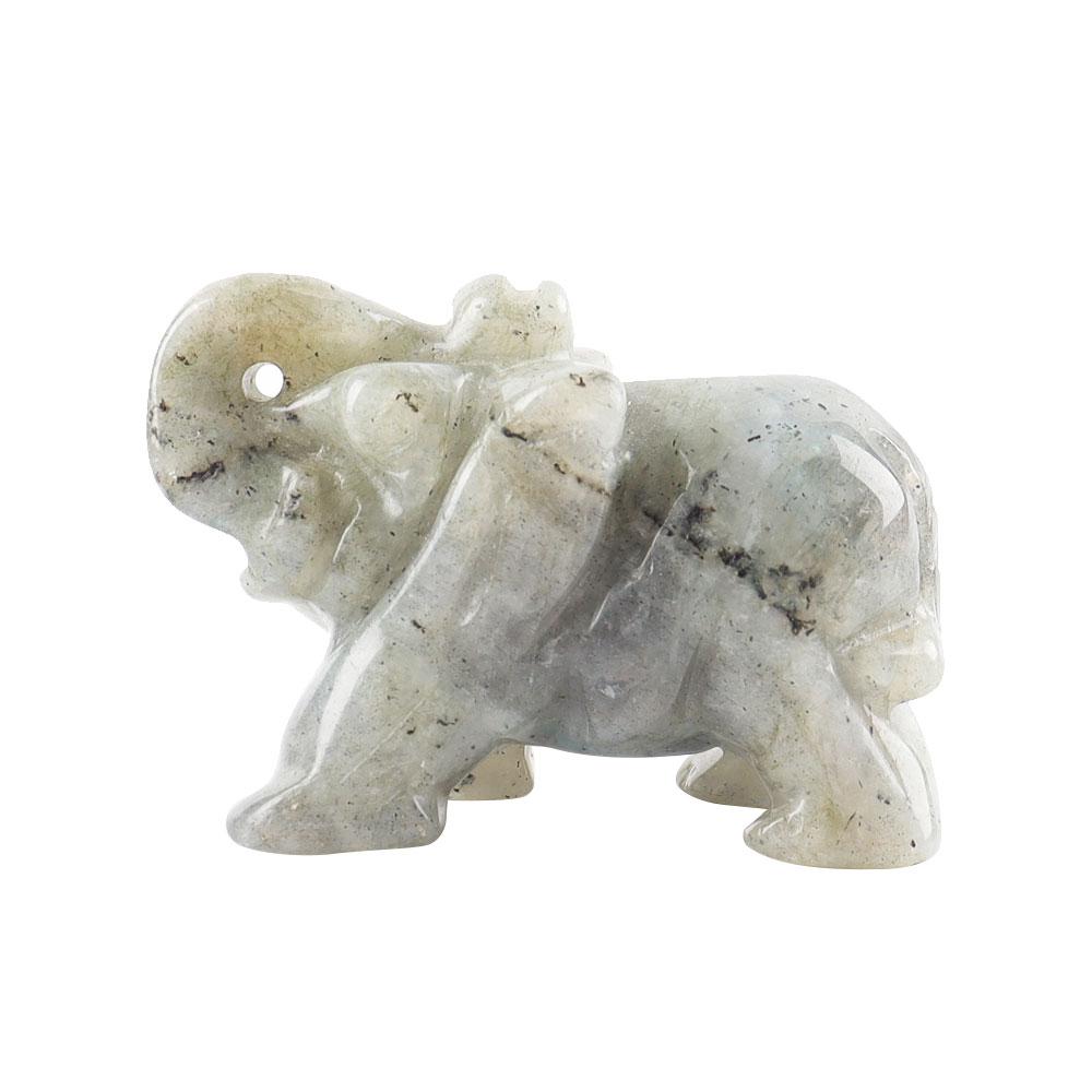 Carved Healing Crystals Gemstones Elephant Statue Figurine Animal Bulk Best Crystal Wholesalers