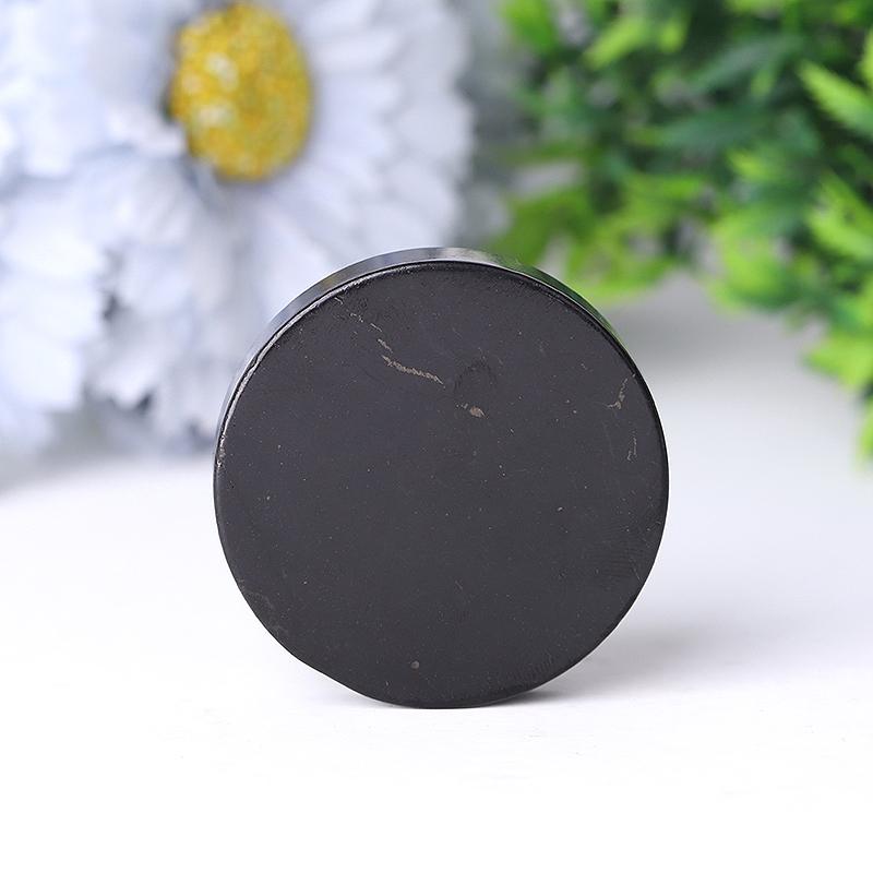 2" Shungite Sphere Holder-Round