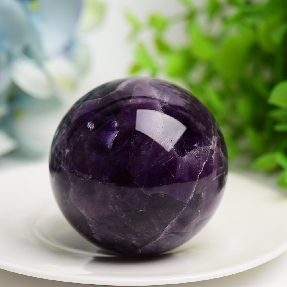 2.0"-4.0" Dream Amethyst Crystal Sphere Bulk WholesaleBest Crystal Wholesalers