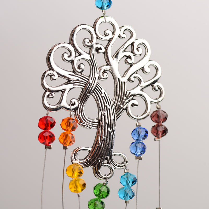 Suncatcher with Life Tree Decor Crystal Haning Ornament Bulk Crystal wholesale suppliers