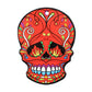 Ceramic Skull Painting Coaster