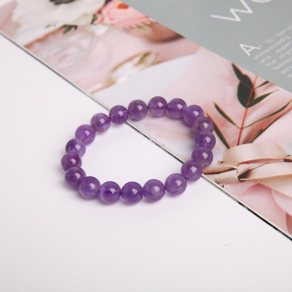 10mm Amethyst Crystal Bracelet Best Crystal Wholesalers