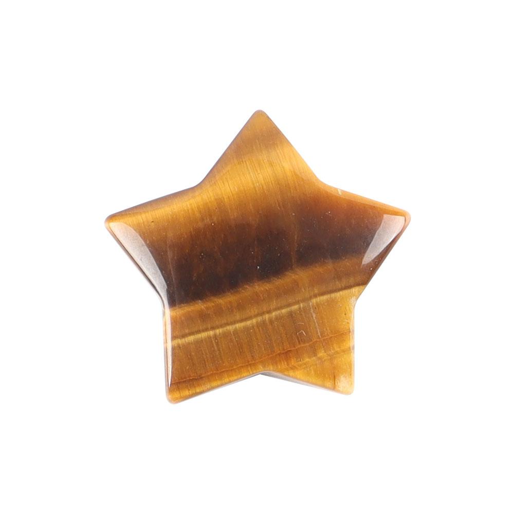 Crystal Carving Polished Star Shape Palm Pocket Stones Best Crystal Wholesalers