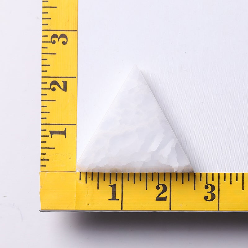 2" Triangle Selenite Slab Crystal Charging Plate Best Crystal Wholesalers