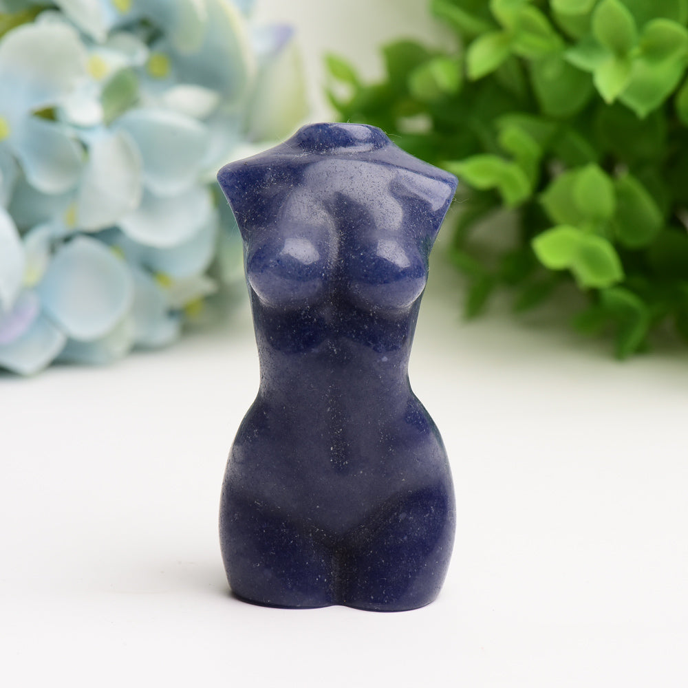 3.0" Mixed Crystal Woman Body Model Crystal Carving  Bulk Best Crystal Wholesalers