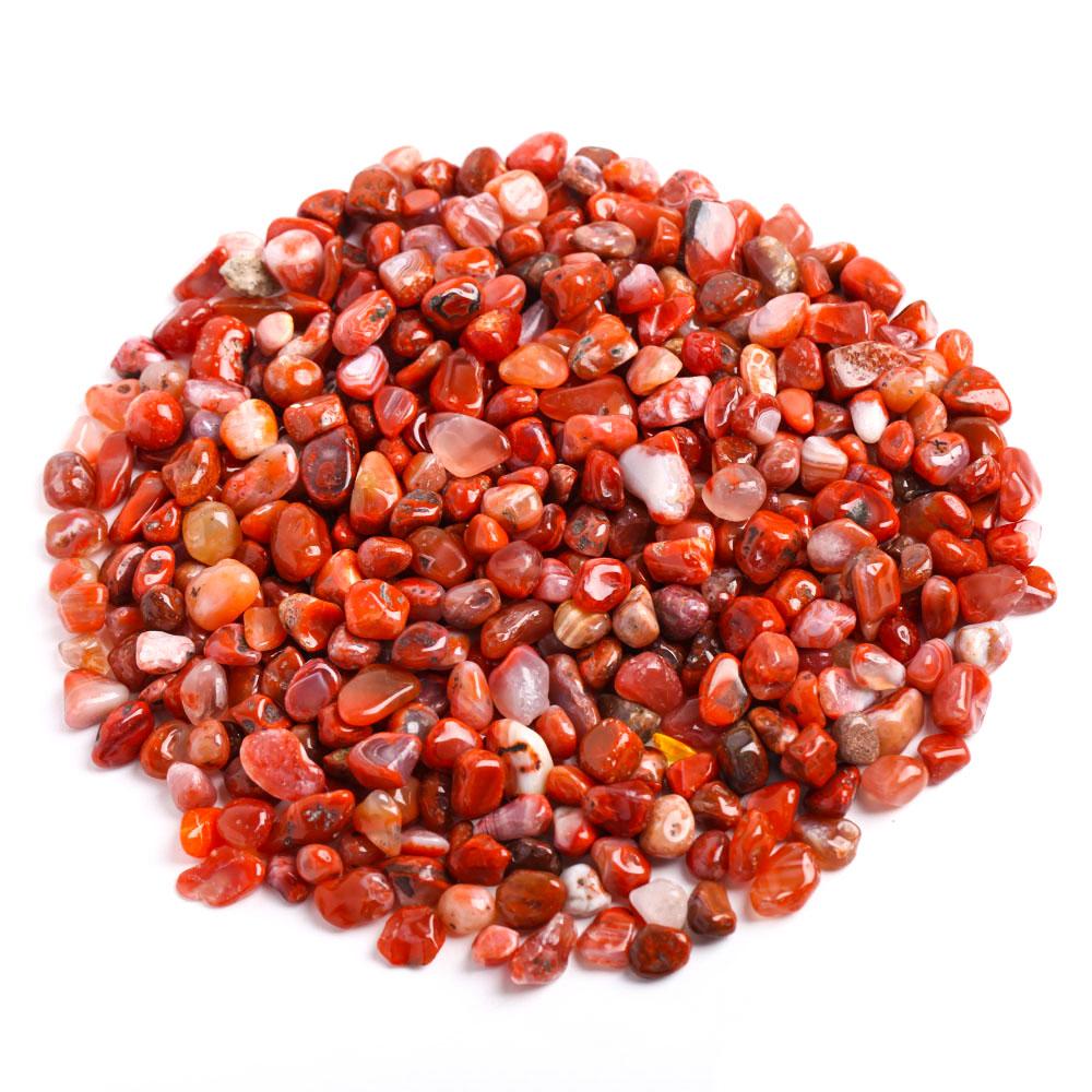 0.1kg Carnelian Crystal Chips 7-9mm Best Crystal Wholesalers