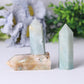 Natural Caribbean Calcite Points Meditation Sky Blue Crystal Towers Points Bulk Best Crystal Wholesalers