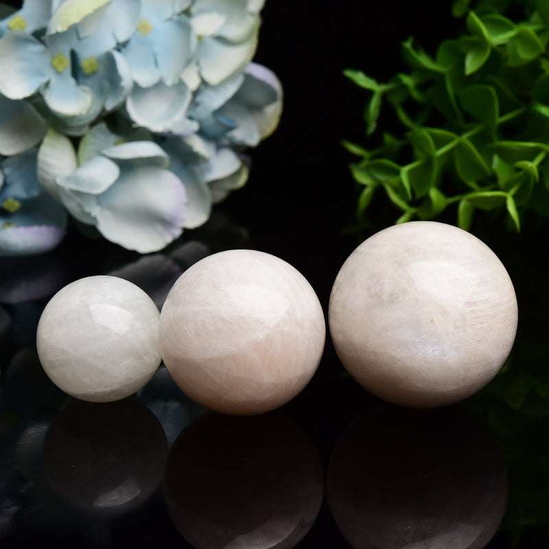 1.2"-2.0" White Moonstone Crystal Sphere Bulk Crystal wholesale suppliers