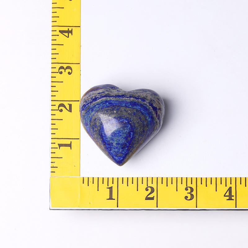 2.0-2.5" Lapis Heart Shape Crystal Carvings Best Crystal Wholesalers