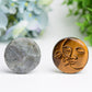 1.8" Moon and Sun Face Crytsal Carving Bulk WholesaleBest Crystal Wholesalers
