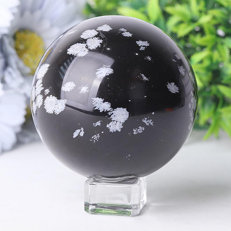 2.0"-4.0" Snowflake Stone Crystal Spheres Best Crystal Wholesalers