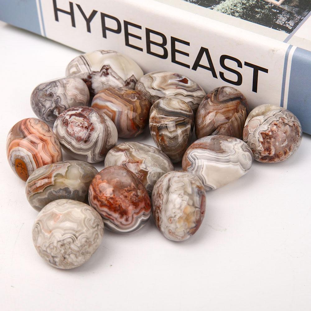 0.1kg Agate bulk tumbled stone Best Crystal Wholesalers