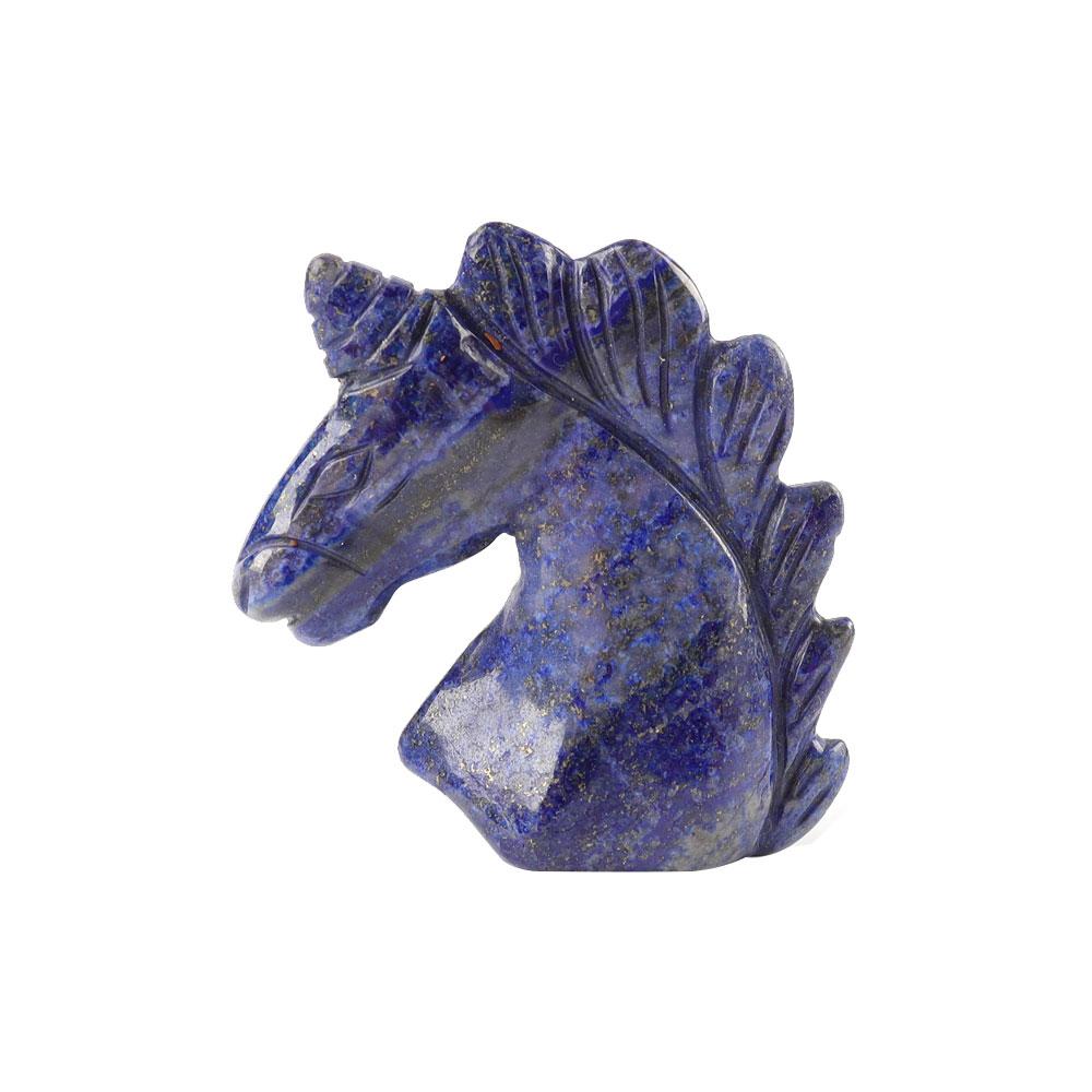 2" Lapis Crystal Carving Unicorn Animal Bulk Best Crystal Wholesalers