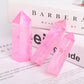 Set of 3 Aura Pink Towers Points Bulk Best Crystal Wholesalers