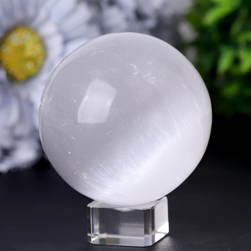 1.5"-4.5"Selenite Spheres Ball Bulk Best Crystal Wholesalers