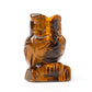 2.0" Tiger Eye Owl Figurine Crystal Carvings Animal Bulk Best Crystal Wholesalers