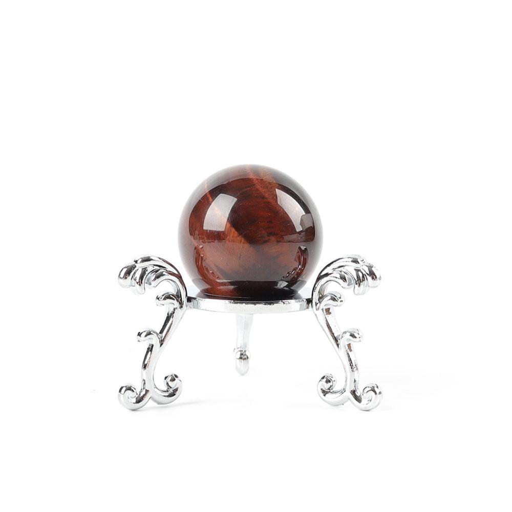 1.2"-1.3" Red Tiger Eye Crystal Sphere Best Crystal Wholesalers