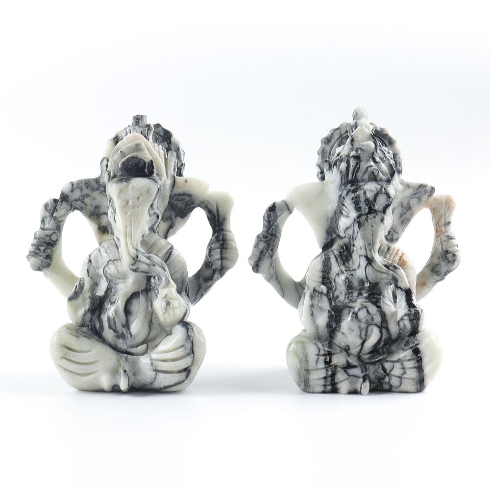 Jade Ganesha Carving Free Form Best Crystal Wholesalers