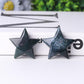 2" Moss Agate Star Crystal Carvings Best Crystal Wholesalers