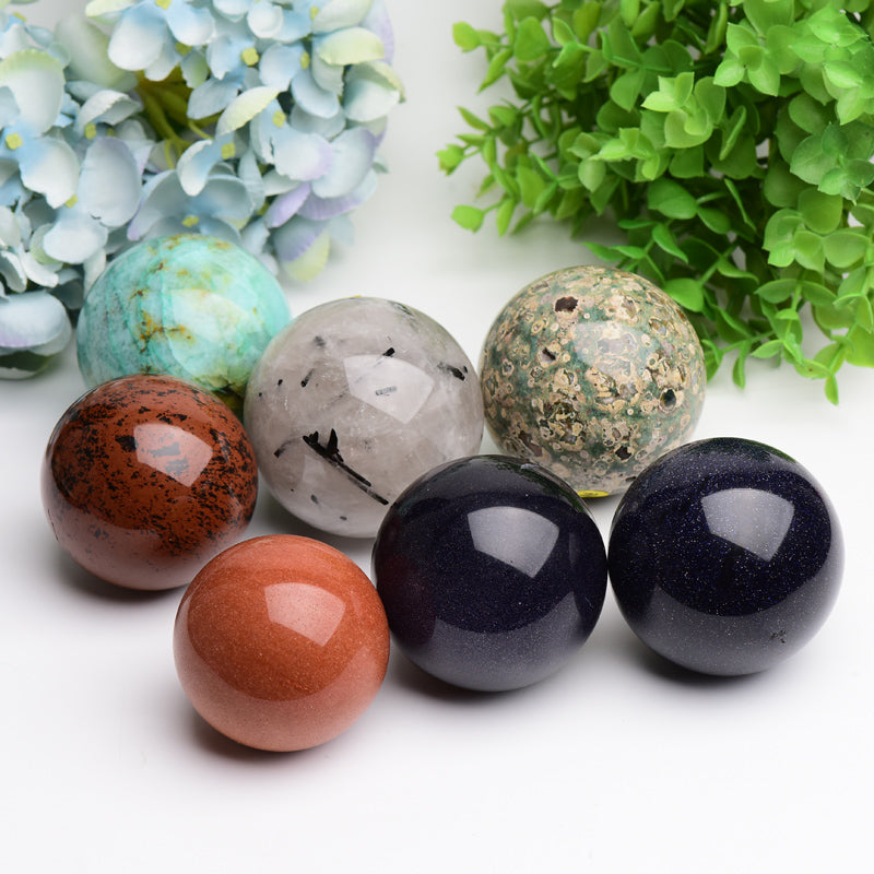 2.4"-3.0" Mixed Crystal Sphere Bulk Crystal wholesale suppliers