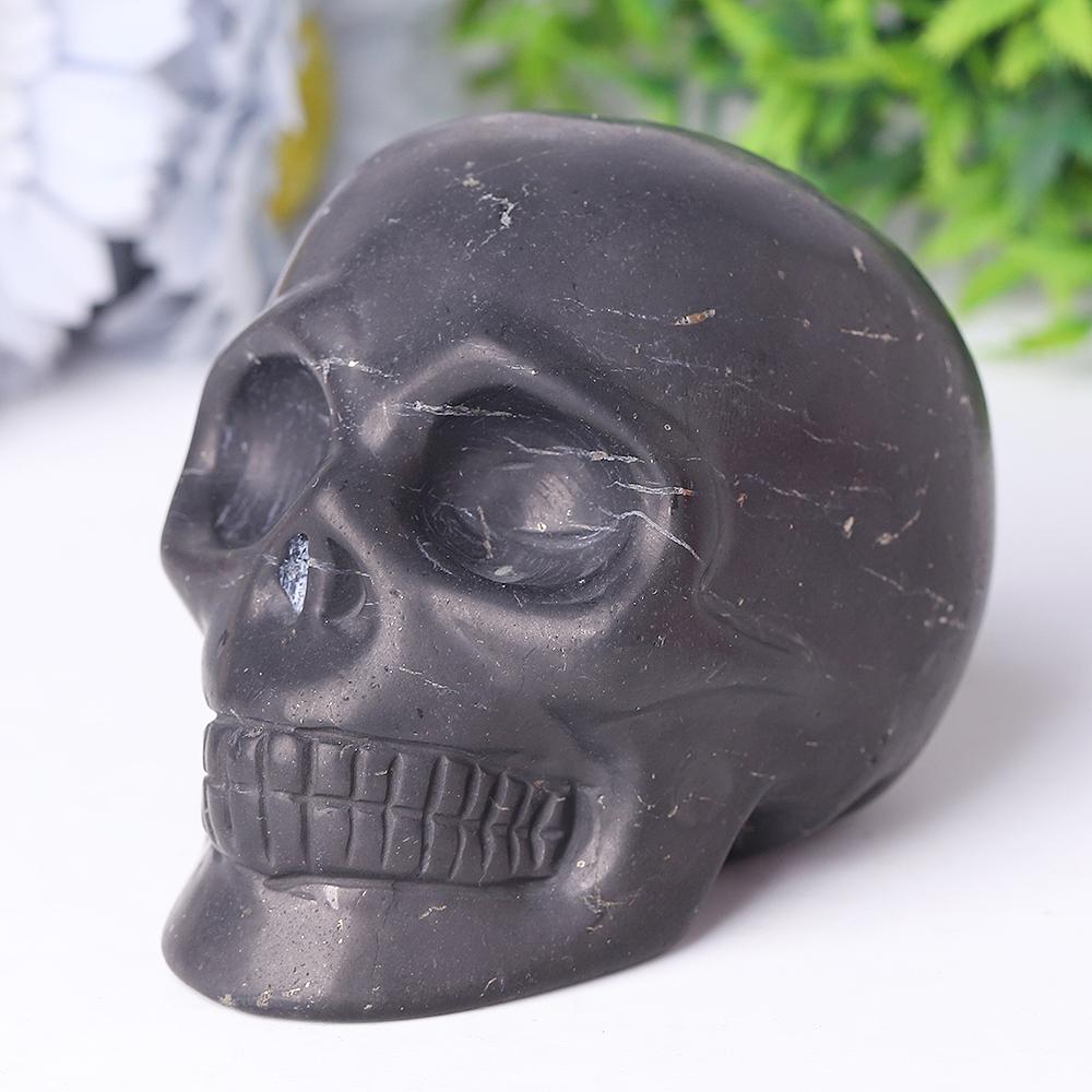 Shcungite Crystal Skull Carvings Best Crystal Wholesalers