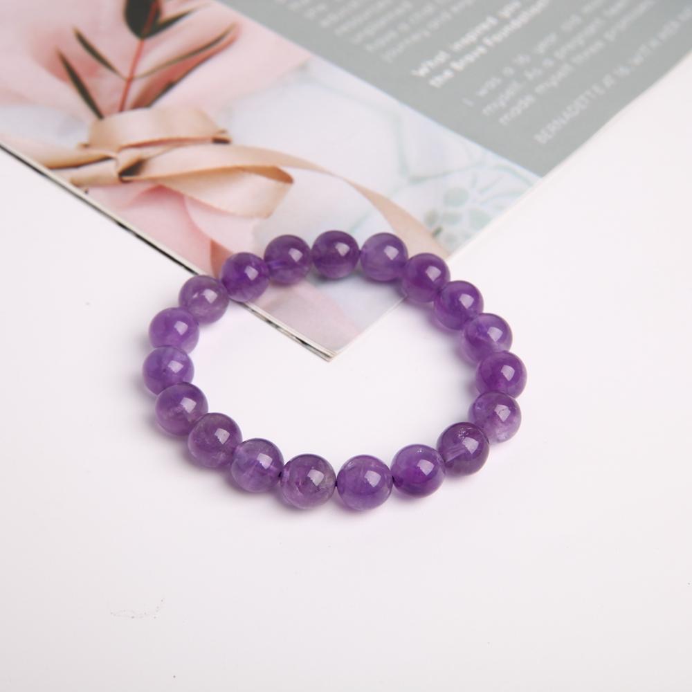 10mm Amethyst Crystal Bracelet Best Crystal Wholesalers