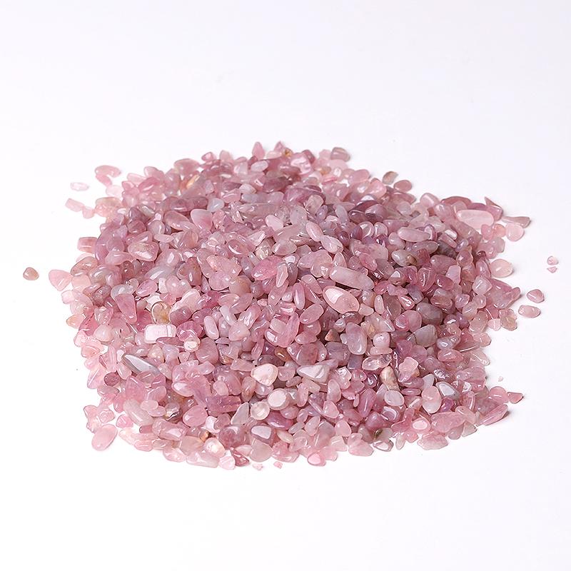 0.1kg Natural Madagascar Rose Quartz Chips Best Crystal Wholesalers