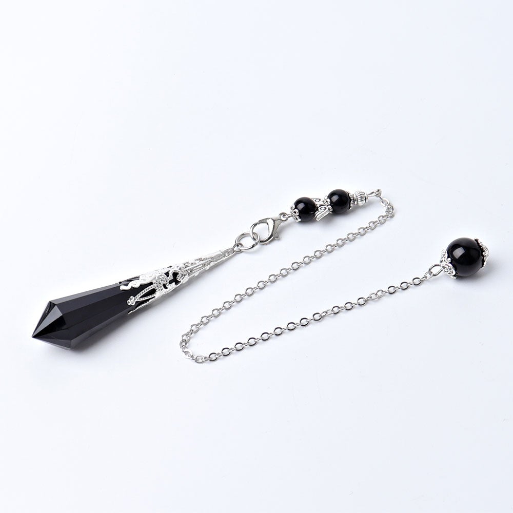 11.8" Long Chain Crystal Pendulum Best Crystal Wholesalers