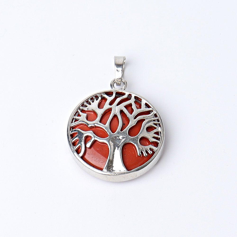 1.2" Tree of life Wrapped Crystal Pendant Best Crystal Wholesalers