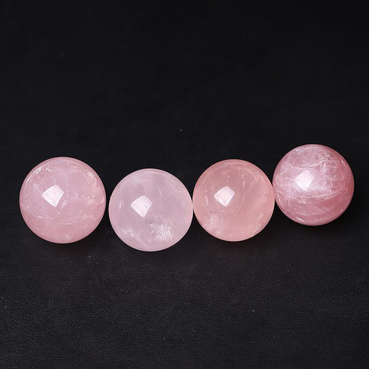 1.5" Rose Quartz Crystal Sphere Best Crystal Wholesalers