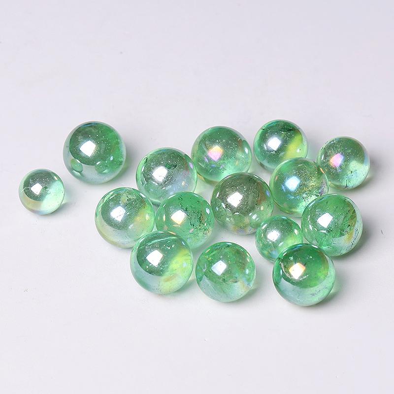 0.25kg Aura Green Crystal Sphere Best Crystal Wholesalers